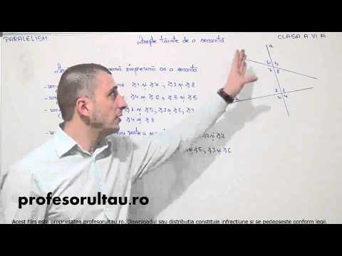 ce sunt drepte taiate de o secanta - profesorultau.ro