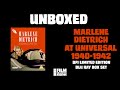 UNBOXED Marlene Dietrich At Universal 1940 1942 BFI Limited Edition Blu Ray Box Set