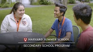 Secondary School Program at Harvard Summer School