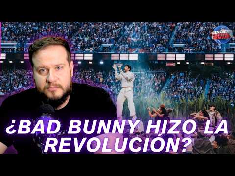 Analysis of Bad Bunny's halftime show.