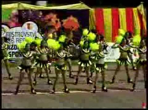 Mažoretky Panenky Hranice Czech republic 2007