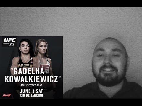 UFC 212: Claudia Gadelha vs. Karolina Kowalkiewicz - Live fan Reaction