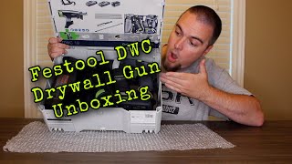 Festool DWC 18 DURADRIVE Drywall Gun Unboxing