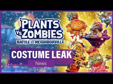 ALL RUX COSTUMES LEAKED (News - Datamining) - Plants vs Zombies: Battle For Neighborville