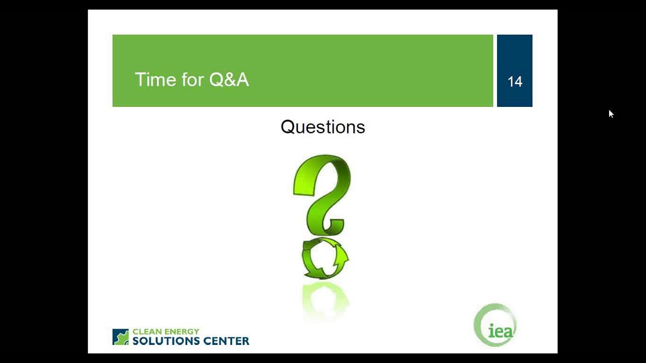 Modernising Building Energy Codes (IEA - Clean Energy Solutions Center Webinar)