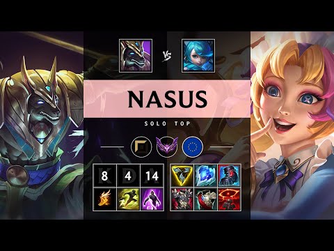 Nasus Top vs Gwen: Unstoppable - EUW Master Patch 25.S1.2