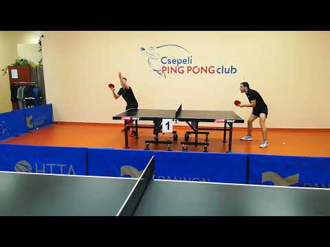 Juhász Patrik, asztalitenisz edzés