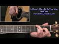 It Doesn't Have To Be That Way Intro Lesson Jim Croce (Jim's part)