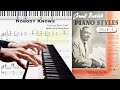 My piano solo of Nobody Knows by Count Basie