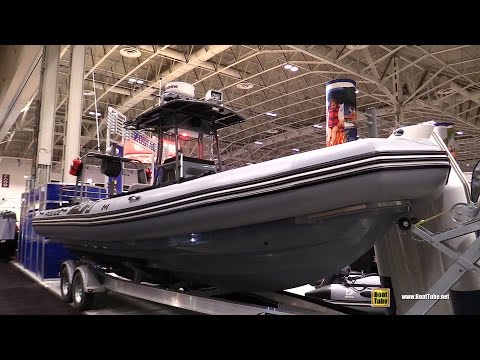 Zodiac Police Inflatable Boat - Walkaround - 2016 Toronto Boat Show