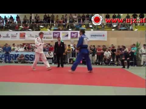 2012 Judo OEM U23 Finale 60kg: TIEFGRABER, Andreas (PSV) - HUEMER, Mathias (UJZ)