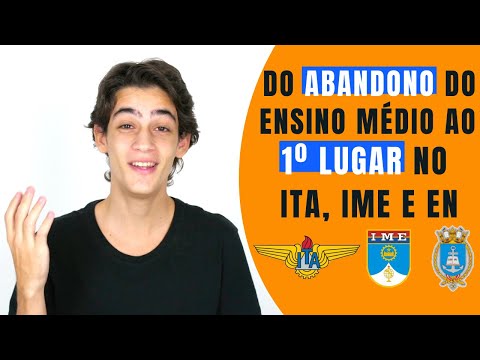 DO ABANDONO DO ENSINO MÉDIO AO 1º LUGAR NO ITA, IME E EN | BRUNO FERREIRA