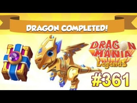 LEGENDARY GUARDIAN DRAGON UNLOCKING! Card Pack Opening! - Dragon Mania Legends #361