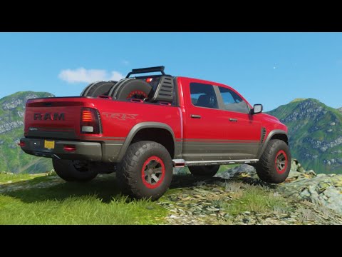 Forza Horizon 4 - Dodge RAM Rebel Trx Concept - Dangerous Mountain Offroad