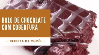Receita de Bolo de Chocolate de Liquidificador