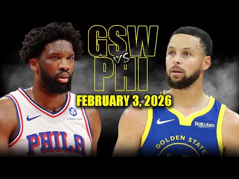Golden State Warriors vs Philadelphia 76ers Full Game Highlights – February 3, 2026 | NBA Season