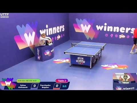 WINners CUP table 2  29.09  Syksa Aleksandr - Panchenko Bogdan 14:30