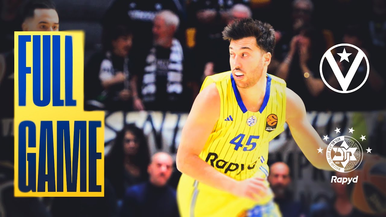 המשחק המלא: וירטוס בולוניה - מכבי Rapyd ת"א 89:99