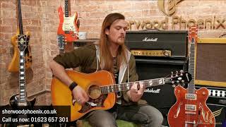 Video thumbnail for Epiphone Dove Pro Acoustic Guitar at Sherwood Phoenix by Sherwood Phoenix