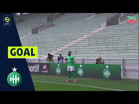 Goal Arnaud NORDIN (43' - AS SAINT-ÉTIENNE) AS SAINT-ÉTIENNE - OLYMPIQUE DE MARSEILLE (1-0) 20/21
