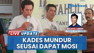 Kades Plampangrejo Banyuwangi Mundur dari Jabatan, Dapat Mosi Tidak Percaya dari Warga