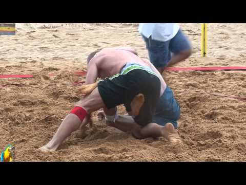 Beachwrestling Freising 2011 (Männer) - Kampf 03