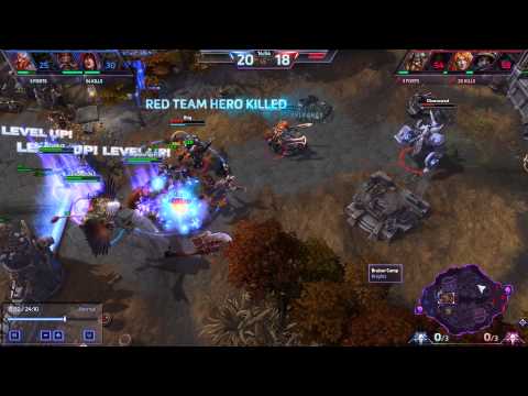 HoTS Valla superb strafe defense