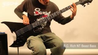 Video thumbnail for 【デジマートNew Gear Showcase】B.C. Rich NT Beast Bass by digimartnet