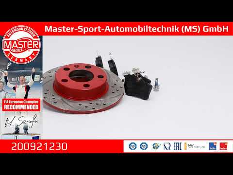 200921230 | BRAKE SET | Master-Sport-Automobiltechnik (MS) GmbH