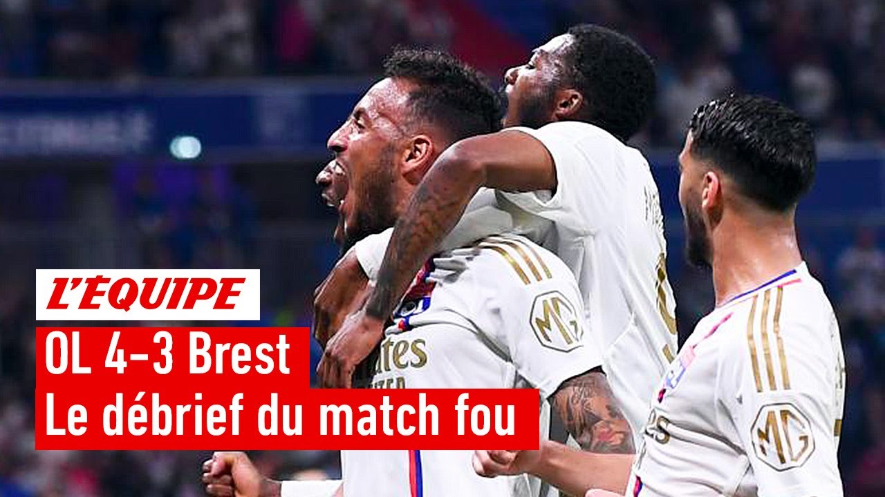 OL 4-3 Brest : Le débrief d'un match complètement fou