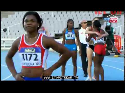 Final 100m (Feminino) Mundial Juvenil 2012