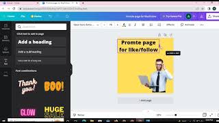 Facebook boost promote image tutorial