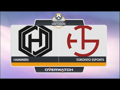 Hollywood Hammers vs Toronto eSports (Map 3) | OW Contenders Season Zero: North America Q2