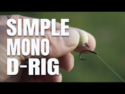 How to Tie THE MONO D-RIG! Your Easy to follow Guide! Carp Fishing Rigs Made Simple!