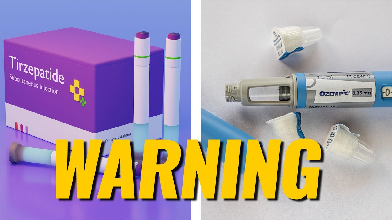 WARNING Do NOT take Ozempic or Mounjaro until you watch this