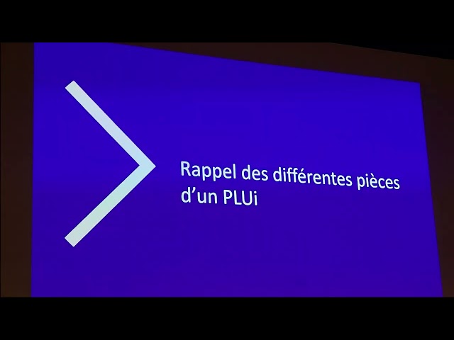 Réunion publique PLUi (04-12-2024) - Premiere partie
