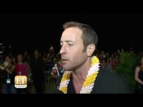Alex O'loughlin discussing Steve/Cath in Hawaii Five-0