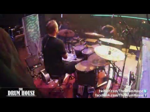 Flo Mounier (Cryptopsy) - "Slit Your Guts" live drum cam