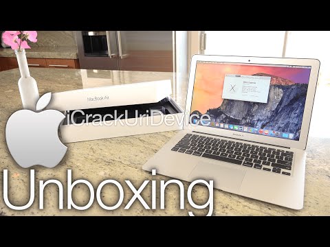 New MacBook Air Unboxing - Early 2015: 13 Inch and Review