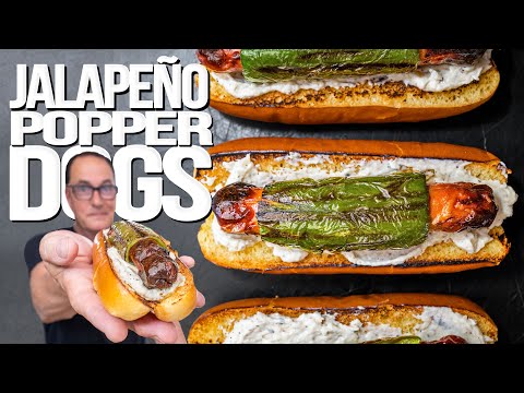 JALAPEÑO POPPER DOGS (MY NEW FAVORITE HOT DOG?) | SAM THE COOKING GUY
