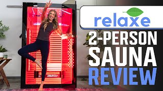 Feature-Packed Infrared Sauna with Red Light – Relaxe Infrared Sauna Tested