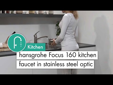 Lifestyle: Single lever kitchen mixer 160  1jet