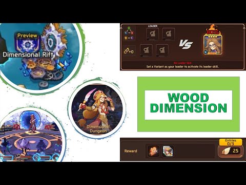 Wood Dimensional Rift! Full Auto easy mode! - Monster Super League