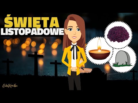 EduKredka – Święta listopadowe 2022 – Wszystkich Świętych + Dzień Zmarłych / Film edukacyjny #18