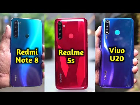 Vivo U20 vs Redmi Note 8 vs Realme 5s Comparison ! Which One to Buy