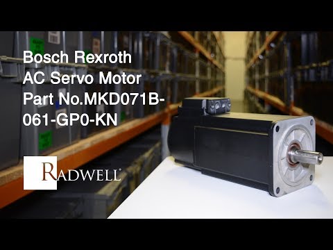 Rexroth  servo motor repairing service