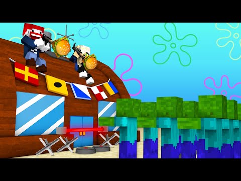 WIR VERTEIDIGEN UNSERE SPONGEBOB BASE!