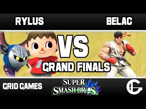 Rylus (Villager/Metaknight) VS belaC (Ryu) | Grid WiiU BiWeekly Grand Finals