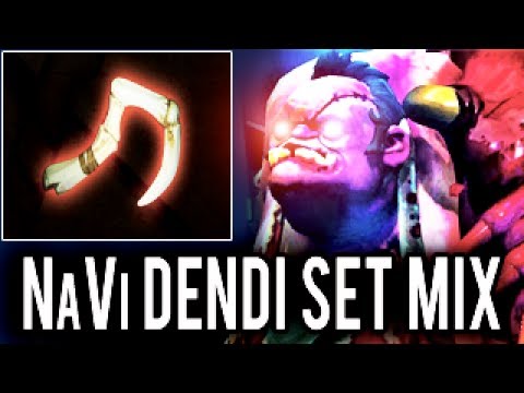 NaVi Dendi Dota 2 Pudge Legendary Mix Set