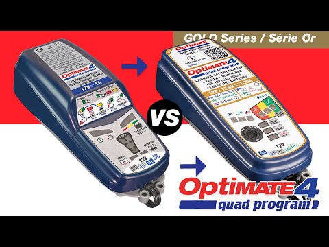 OptiMate 4 Dual Program vs. Quad Program: The Ultimate Motorcycle Battery Charger Comparison!